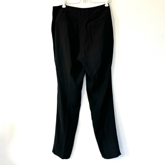 Eileen Fisher 100% Silk Straight Leg Dress Pants Sz 8 - Picture 7 of 9